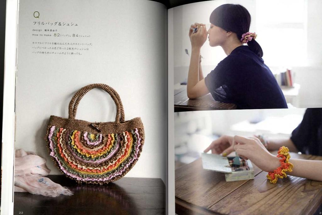 Crochet bag of mania Kurosshe